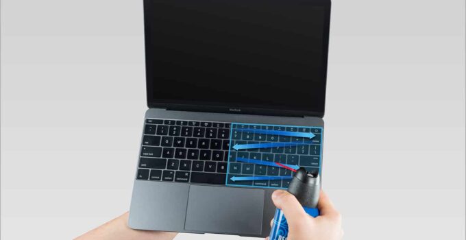 How to Clean a Laptop Keyboard without Removing Keys
