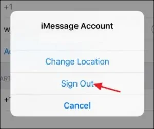 Imessage account