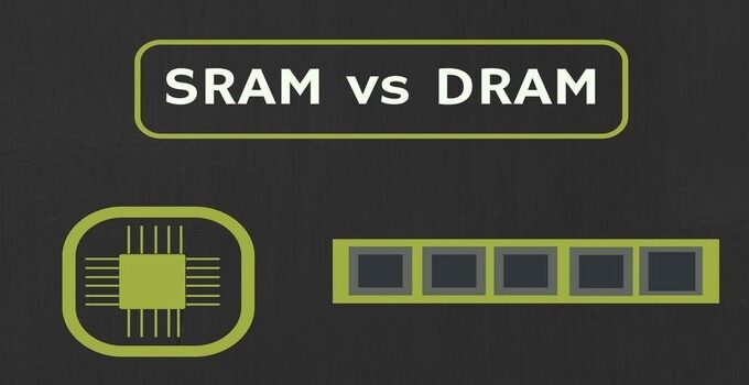 Difference between SRAM and DRAM