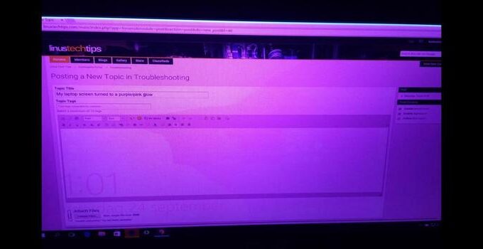 How To Fix A Pink Screen On A Laptop Or Computer