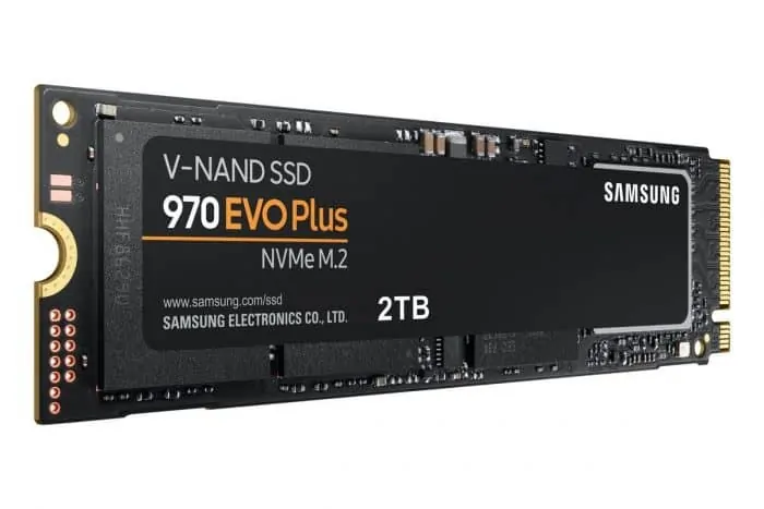 Samsung 970 EV0 Plus NVMe SSD