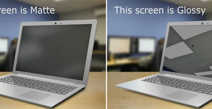 Which display is better for a Laptop-Matte or Glossy