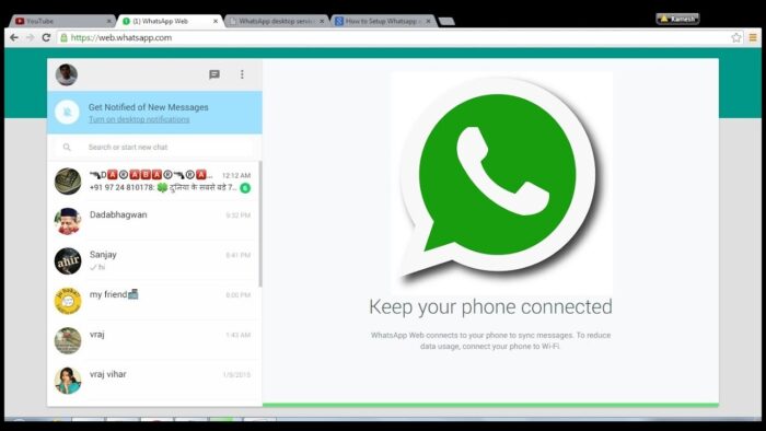 can whatsapp be downloaded on laptop