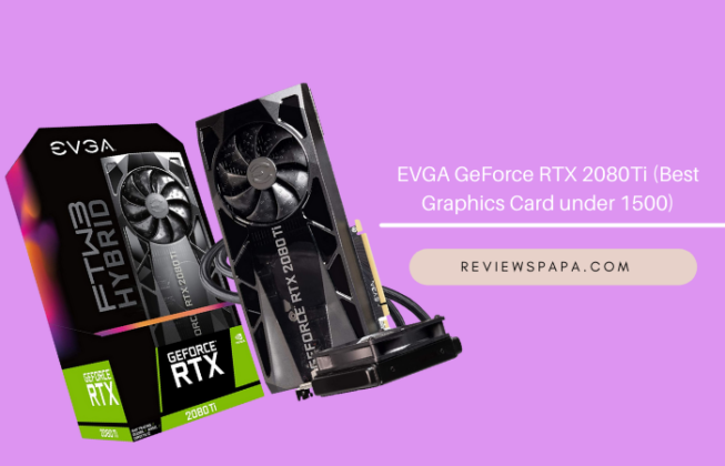 EVGA GeForce RTX 2080Ti (Best Graphics Card under 1500)