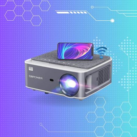 DBPOWER Native 1080P WiFi Projector